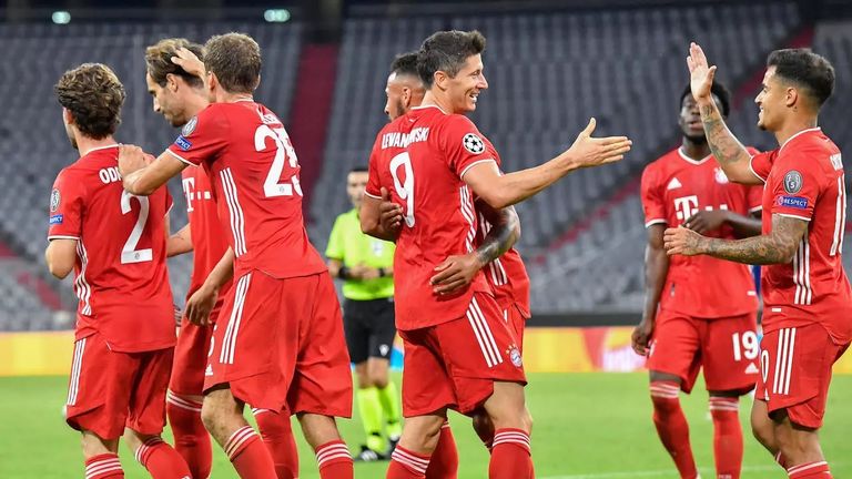 بايرن ميونيخ وصل لنهائي دوري أبطال أوروبا بايرن ميونيخ حامل لقب الدوري الألماني