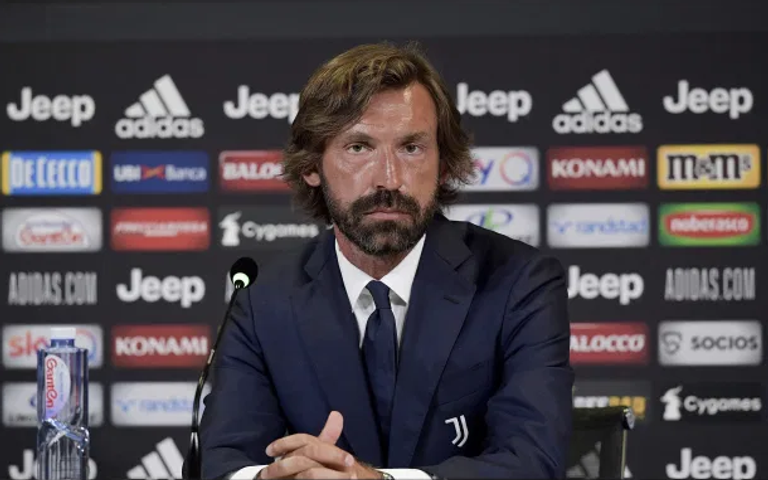  أندريا بيرلو مدرب فريق يوفنتوس الإيطالي