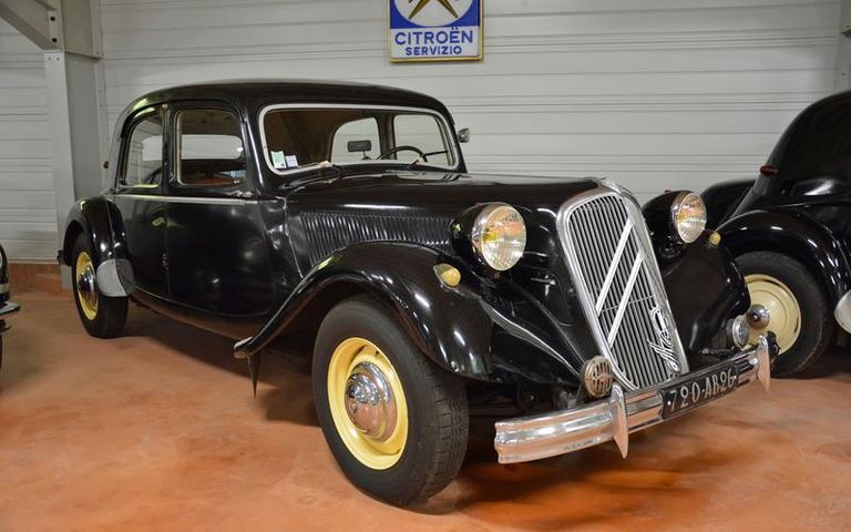 طراز Traction Avant صورة من داخل المتحف