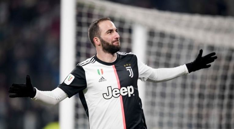 جونزالو هيجوايين مهاجم يوفنتوس