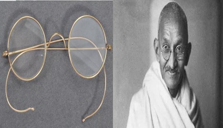 بيع نظارة غاندي بـ340 ألف دولار