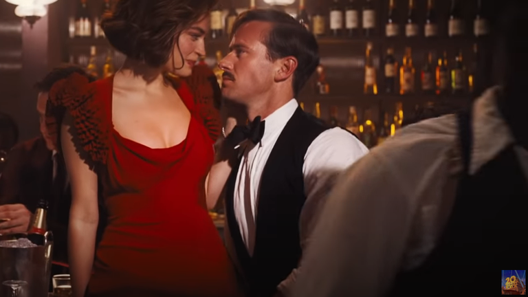 مشهد من فيلم "جريمة على ضفاف النيل"