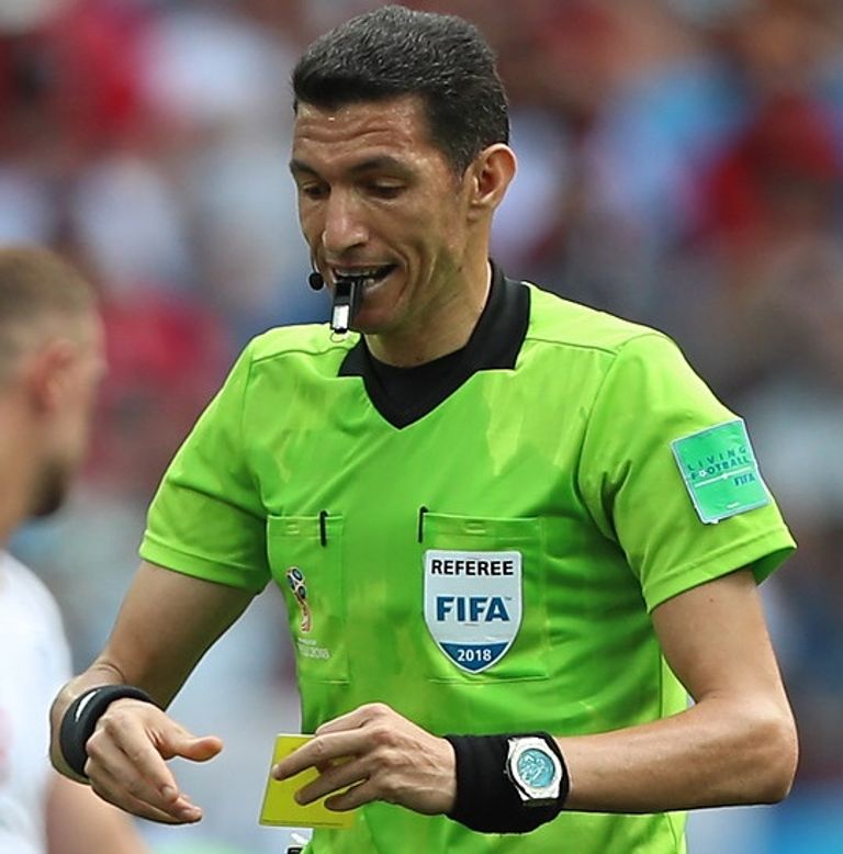 الحكم المصري جهاد جريشة الدوري السعودي للمحترفين