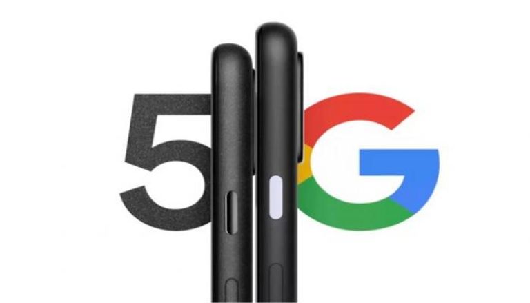 هاتف جوجل pixel 5  يدعم شبكات الجيل الخامس
