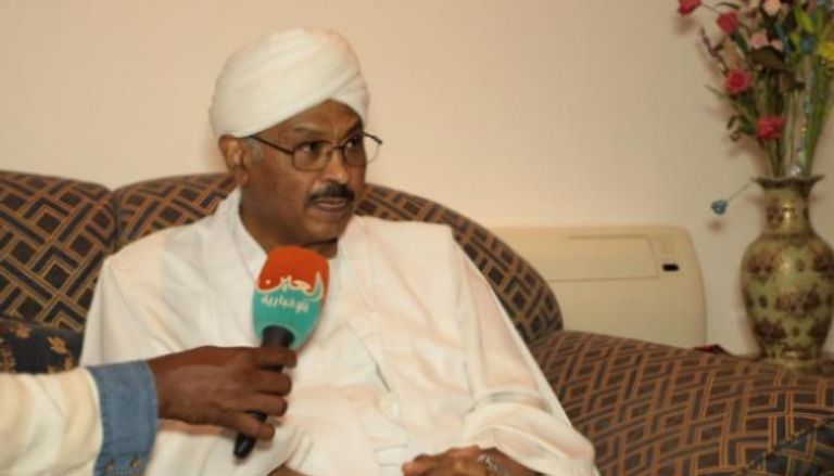 مبارك فاضل المهدي زعيم حزب الأمة السوداني