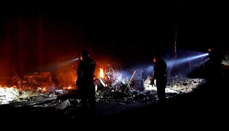 الحرائق تلتهم غابات كاليفورنيا