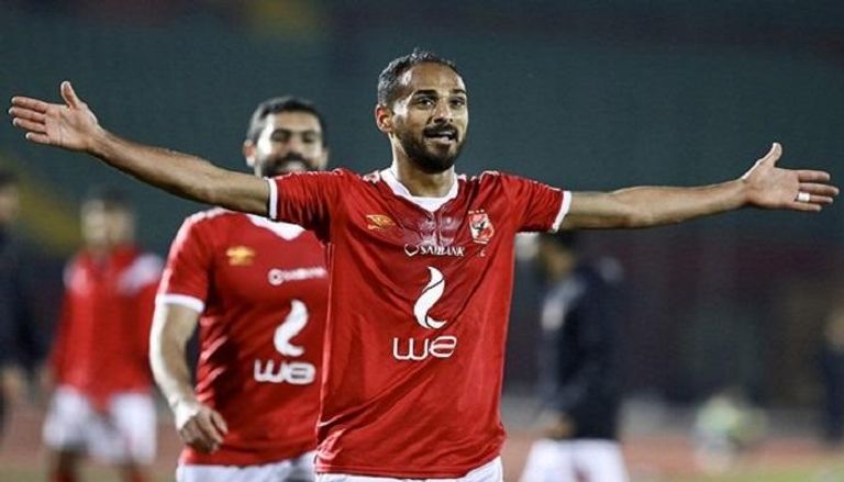 وليد سليمان لاعب الأهلي المصري