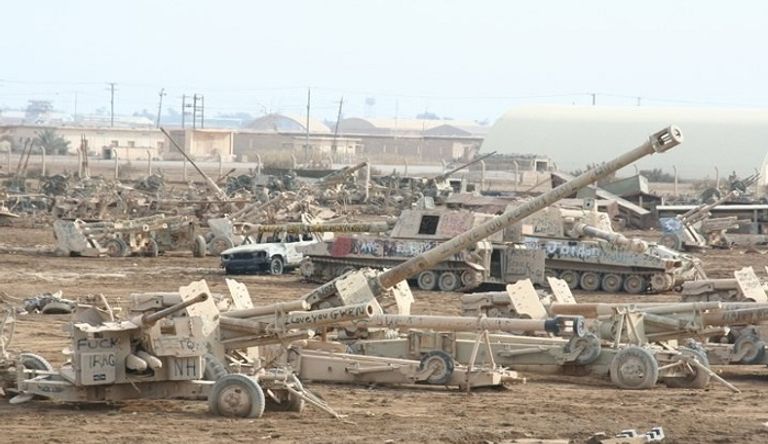 قوات أمريكية تستعد للانسحاب من قاعدة التاجي- أرشيفية