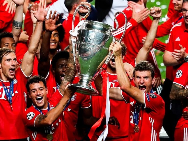 بايرن ميونيخ بطل دوري أبطال أوروبا توماس مولر نجم باير ميونيخ