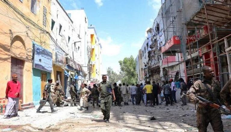 مواجهات سابقة بين الشرطة الصومالية وحركة الشباب في مقديشو
