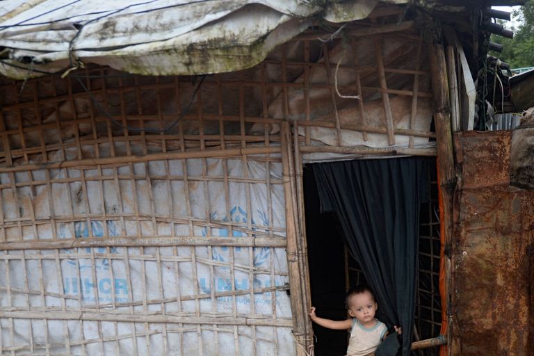 مخيم للروهينجا في بنجلاديش