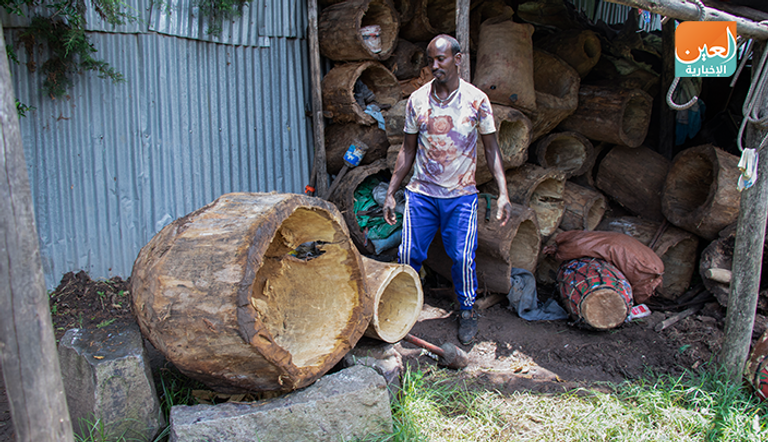 آلة نغاريت لاتزال تستخدم حتى الآن في الاحتفالات بإثيوبيا