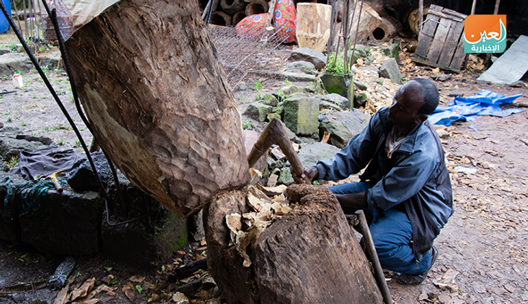 آلة نغاريت لاتزال تستخدم حتى الآن في الاحتفالات بإثيوبيا