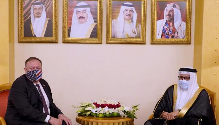 وزير الخارجية الأمريكي ونظيره البحريني 