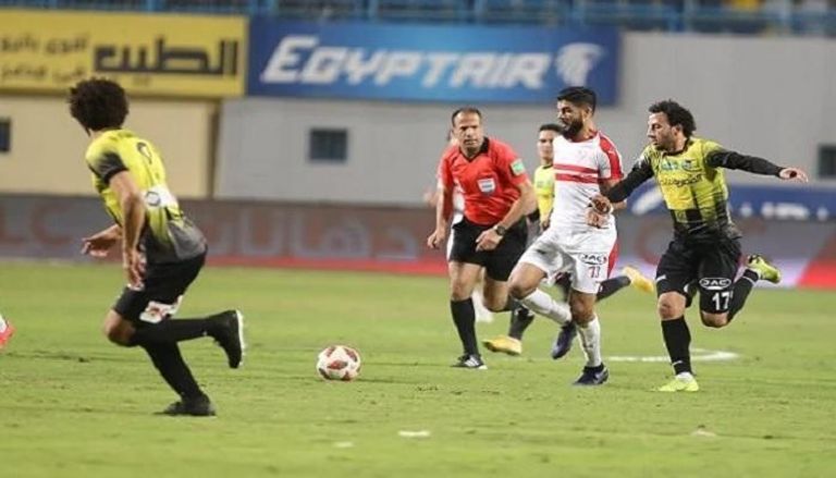 المقاولون ضد الزمالك - صورة أرشيفية 