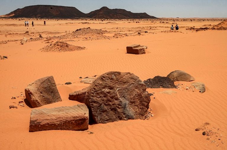  الموقع الأثري المعروف باسم جبل المراوغة في السودان