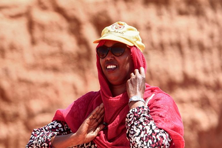 عالمة الآثار حباب إدريس أحمد