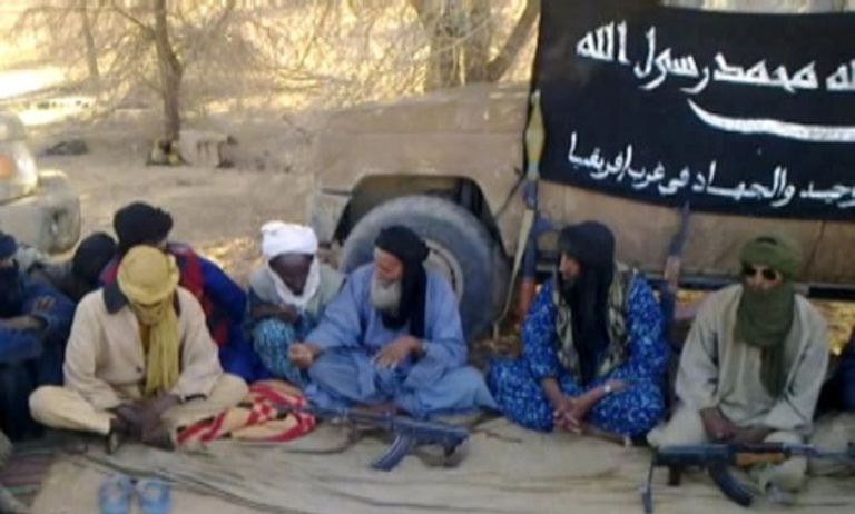 إرهابيون من حركة أنصار الدين المالية دواعش في شمال مالي - أرشيفية