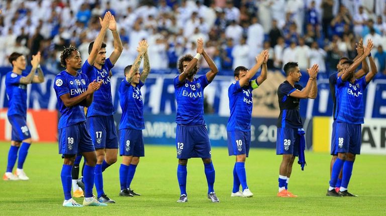 الهلال لاعبو الهلال السعودي