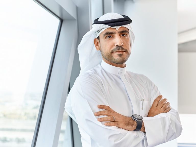 بدر سليم سلطان العلماء، رئيس مجلس إدارة مجموعة "سند" والمدير التنفيذي لوحدة مبادلة لصناعة الطيران "مبادلة".. جهود عملاقة ترسخ مكانة أبوظبي كمركز عالمي لصناعة الطيران