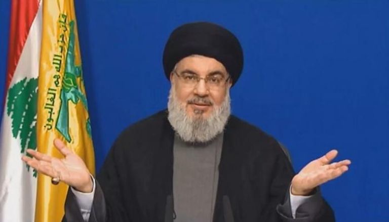  الأمين العام لمليشيا حزب الله حسن نصرالله - أرشيفية