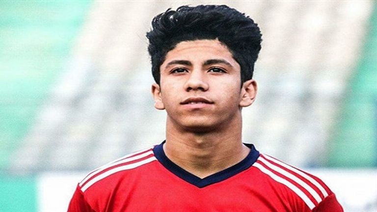 عمار حمدي لاعب الأهلي المصري الأهلي المصري