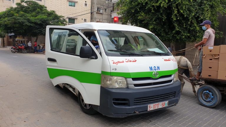 كورونا في غزة