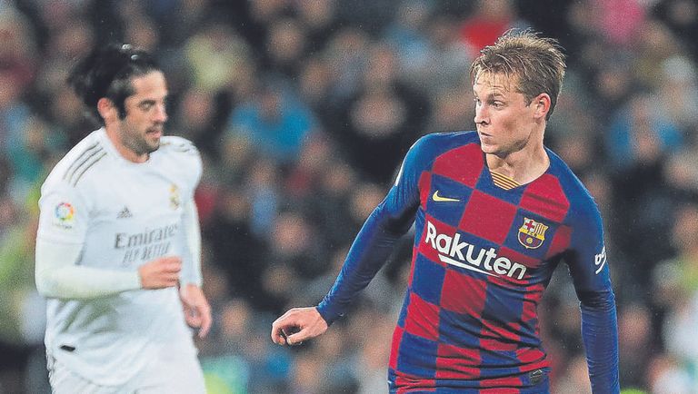 فرينكي دي يونج لاعب برشلونة