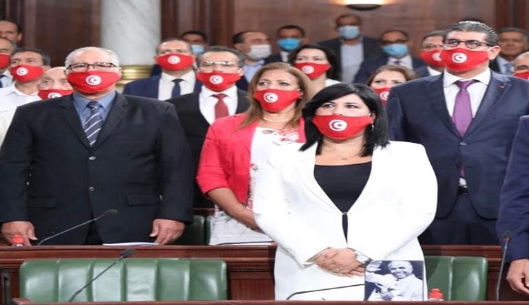 عبير موسى رئيسة الحزب الدستوري الحر التونسي- أرشيفية