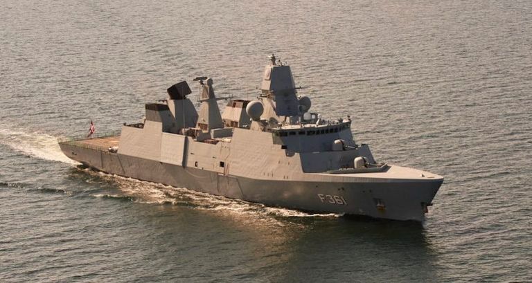 الفرقاطة الدنماركية إيفر هوت فيلدت - أرشيفية