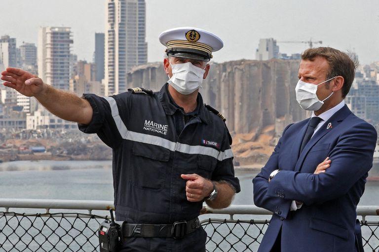 مصطفى أديب برفقة عون وبري