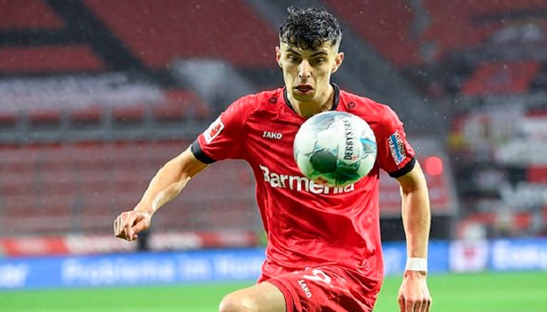 كاي هافيرتز لاعب باير ليفركوزن حكيم زياش لاعب تشيلسي