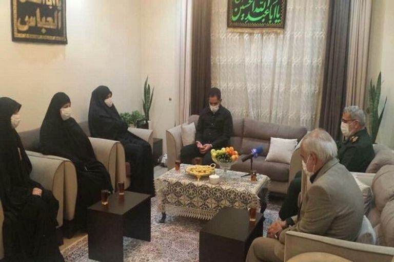 إسماعيل قاآني قائد فيلق القدس - أرشيفية