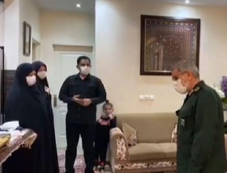 إسماعيل قاآني قائد فيلق القدس - أرشيفية