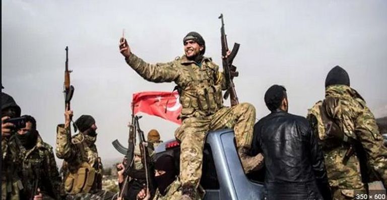 مـرتزقة سوريون - أرشيفية الرئيس التركي رجب طيب أردوغان