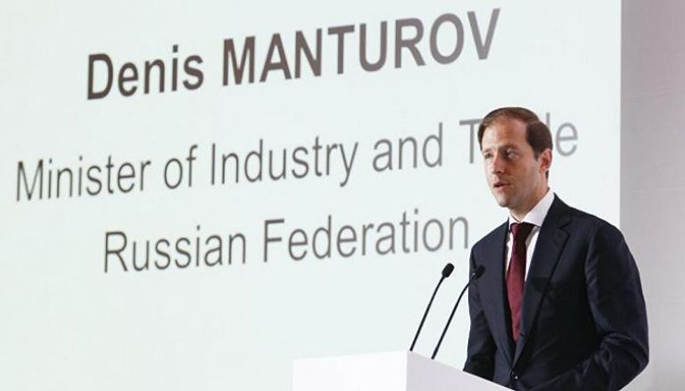دينيس مانتوروف وزير الصناعة والتجارة الروسي