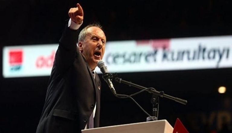 المرشح الرئاسي السابق عن المعارضة التركية محرم إنجه
