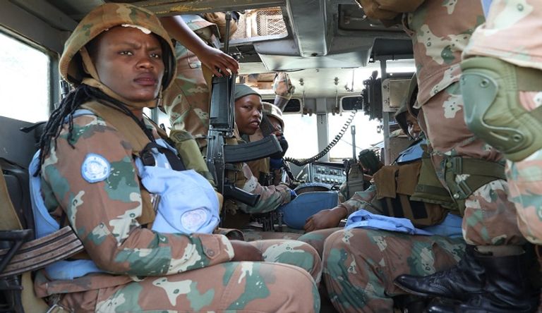 قوات تابعة للأمم المتحدة تغادر جنوب السودان - أرشيفية