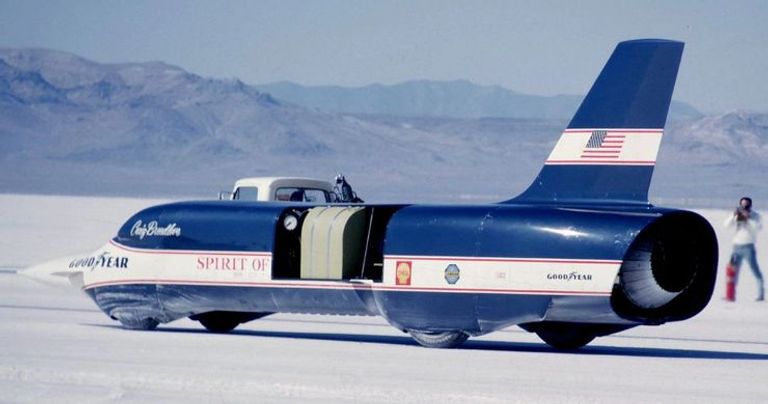 مركبة Spirit Of America Sonic 1 مركبة Thrust SSC