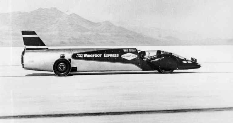 مركبة Wingfoot Express مركبة Thrust SSC