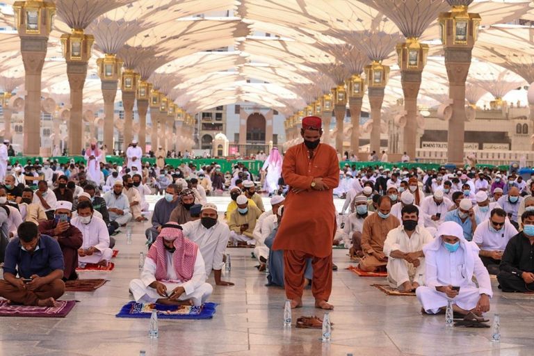 المسجد النبوي بالمدينة المنورة