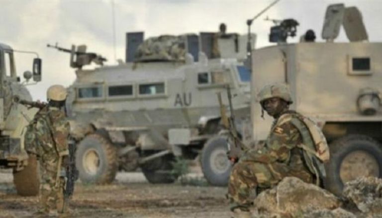 قوات من بعثة السلام الأفريقية أميصوم