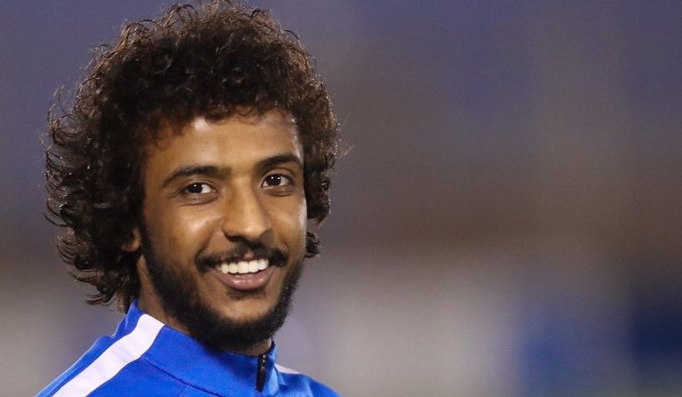 ياسر الشهراني لاعب الهلال السعودي البرازيلي رومارينيو