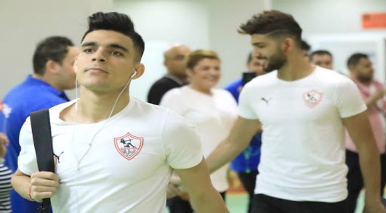 أشرف بن شرقي وفرجاني ساسي فريق الزمالك