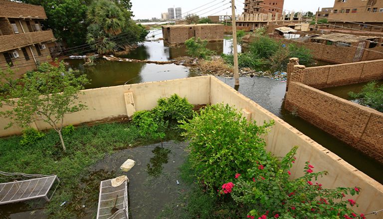 السودان يعاني من السيول والفيضانات