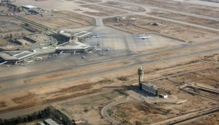 الصواريخ سقطت بمحيط مطار بغداد الدولي