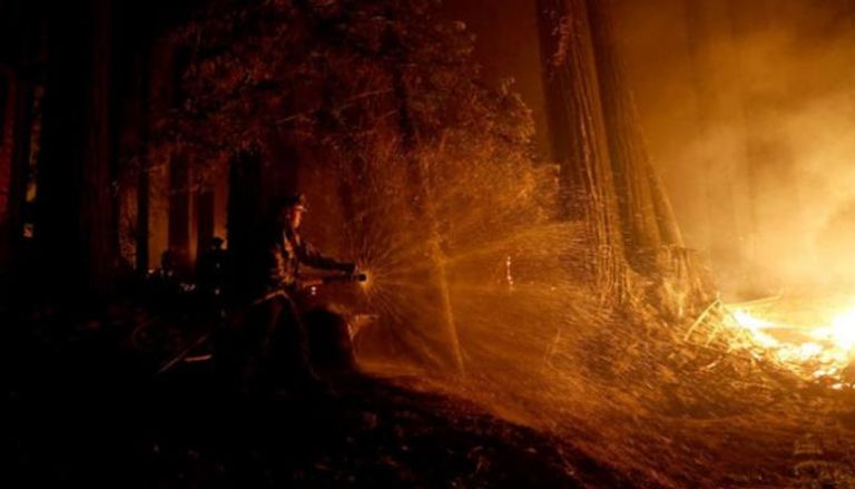 حرائق الغابات في كاليفورنيا 