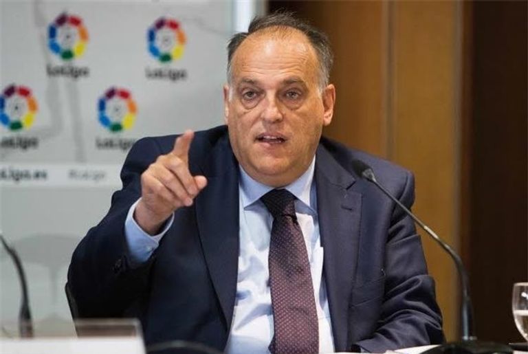 خافيير تيباس رئيس رابطة الدوري الإسباني