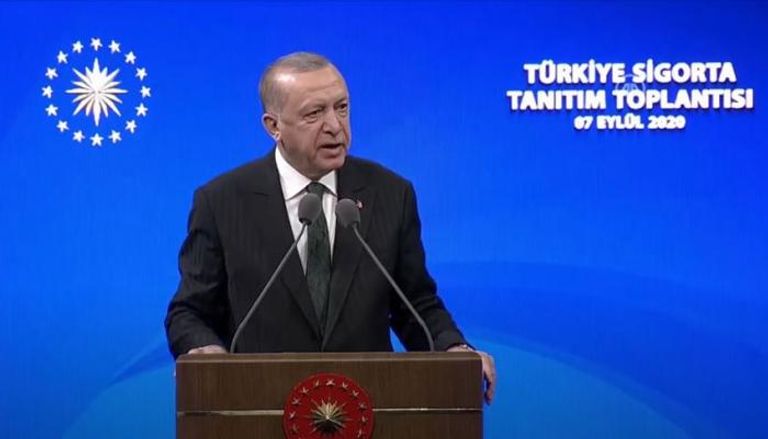 خطاب أردوغان في المجمع الرئاسي