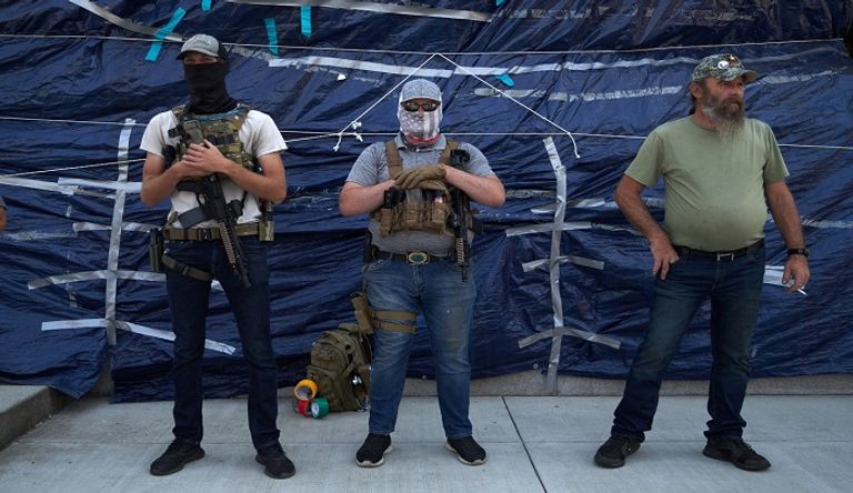 الشرطة الأمريكية تعتقل أحد المتطرفين المناصرين لترامب